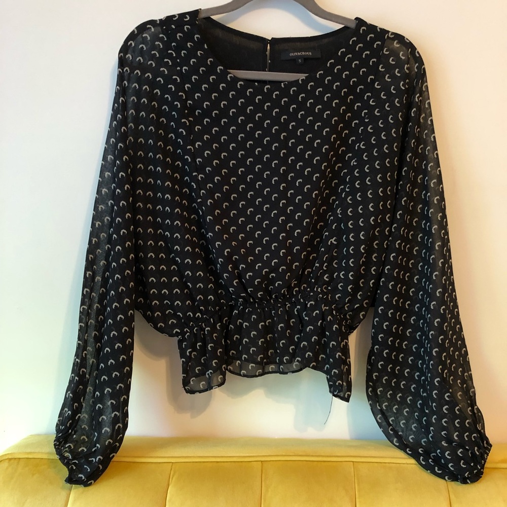 Polka blouse